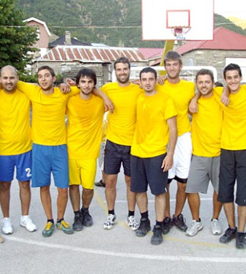 Η ομάδα μπάσκετ -Αύγουστος 2007