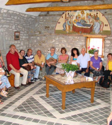 Επίσκεψη στο μοναστήρι της Παναγίας Σταγιάδων Καλαμπάκας.